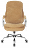 Кресло руководителя Бюрократ T-9950SL, обивка: ткань, цвет: горчичный (T-9950SL/VELV73)