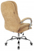 Кресло руководителя Бюрократ T-9950SL, обивка: ткань, цвет: горчичный (T-9950SL/VELV73)