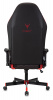 Кресло игровое Knight Neon, обивка: эко.кожа, цвет: черный/красный, рисунок соты (KNIGHT NEON RED) от магазина Buro.store
