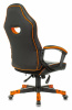 Кресло игровое Zombie GAME 16, обивка: эко.кожа/ткань, цвет: черный/оранжевый (ZOMBIE GAME 16 OR) от магазина Buro.store