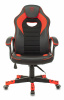 Кресло игровое Zombie GAME 16, обивка: эко.кожа/ткань, цвет: черный/красный (ZOMBIE GAME 16 RED) от магазина Buro.store