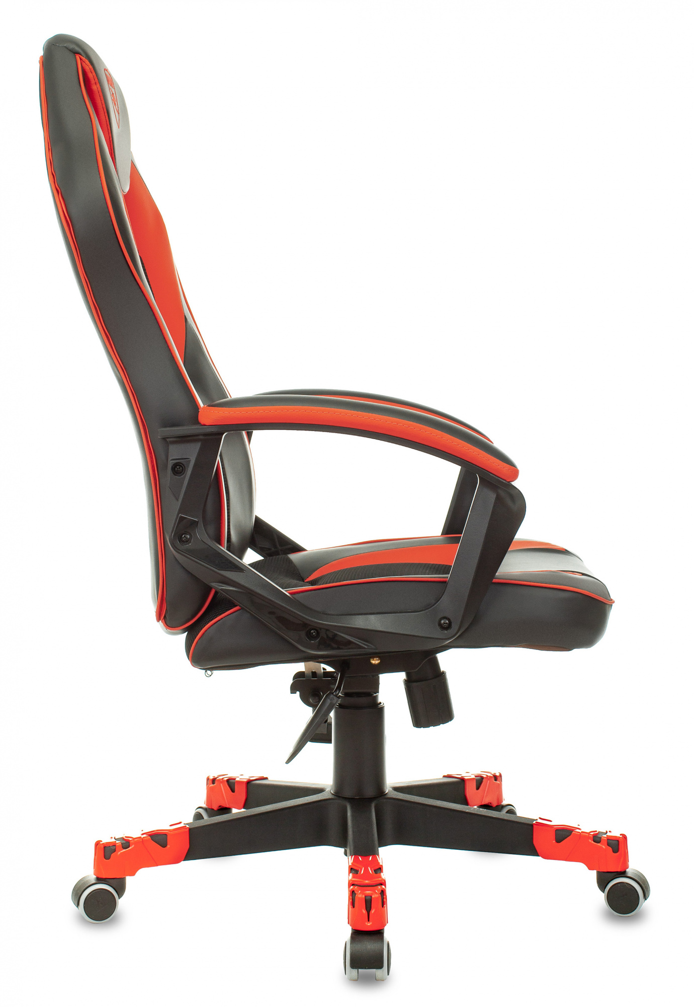Кресло игровое Zombie GAME 16, обивка: эко.кожа/ткань, цвет: черный/красный (ZOMBIE GAME 16 RED) от магазина Buro.store