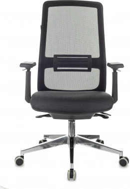 Кресло Бюрократ MC-915, обивка: сетка/ткань, цвет: черный 38-418 (MC-915/B/418B)