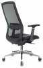 Кресло руководителя Бюрократ MC-915, обивка: сетка/ткань, цвет: черный 38-418 (MC-915/B/418B)