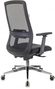 Кресло Бюрократ MC-915, обивка: сетка/ткань, цвет: черный 38-418 (MC-915/B/418B)