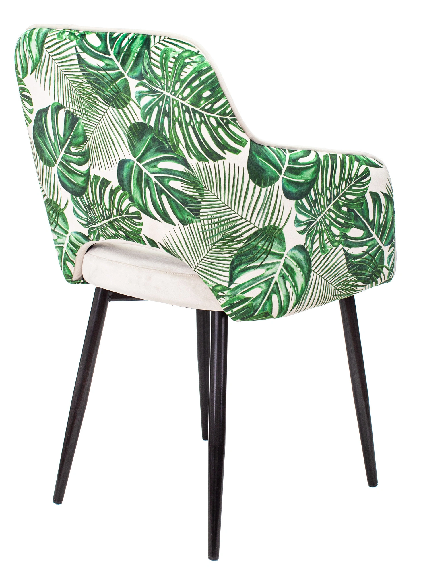 Кресло Бюрократ CH-380F, обивка: ткань, цвет: молочный, рисунок джунгли (CH-380F/JUNGLE) от магазина Buro.store