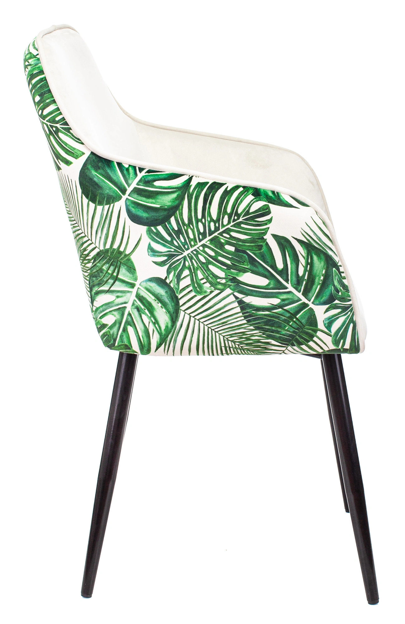 Кресло Бюрократ CH-380F, обивка: ткань, цвет: молочный, рисунок джунгли (CH-380F/JUNGLE) от магазина Buro.store