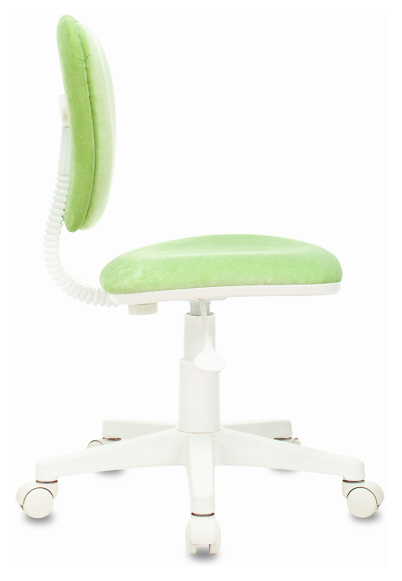 Кресло детское Бюрократ CH-W204NX, обивка: ткань, цвет: светло-зеленый (CH-W204NX/VELV81) от магазина Buro.store