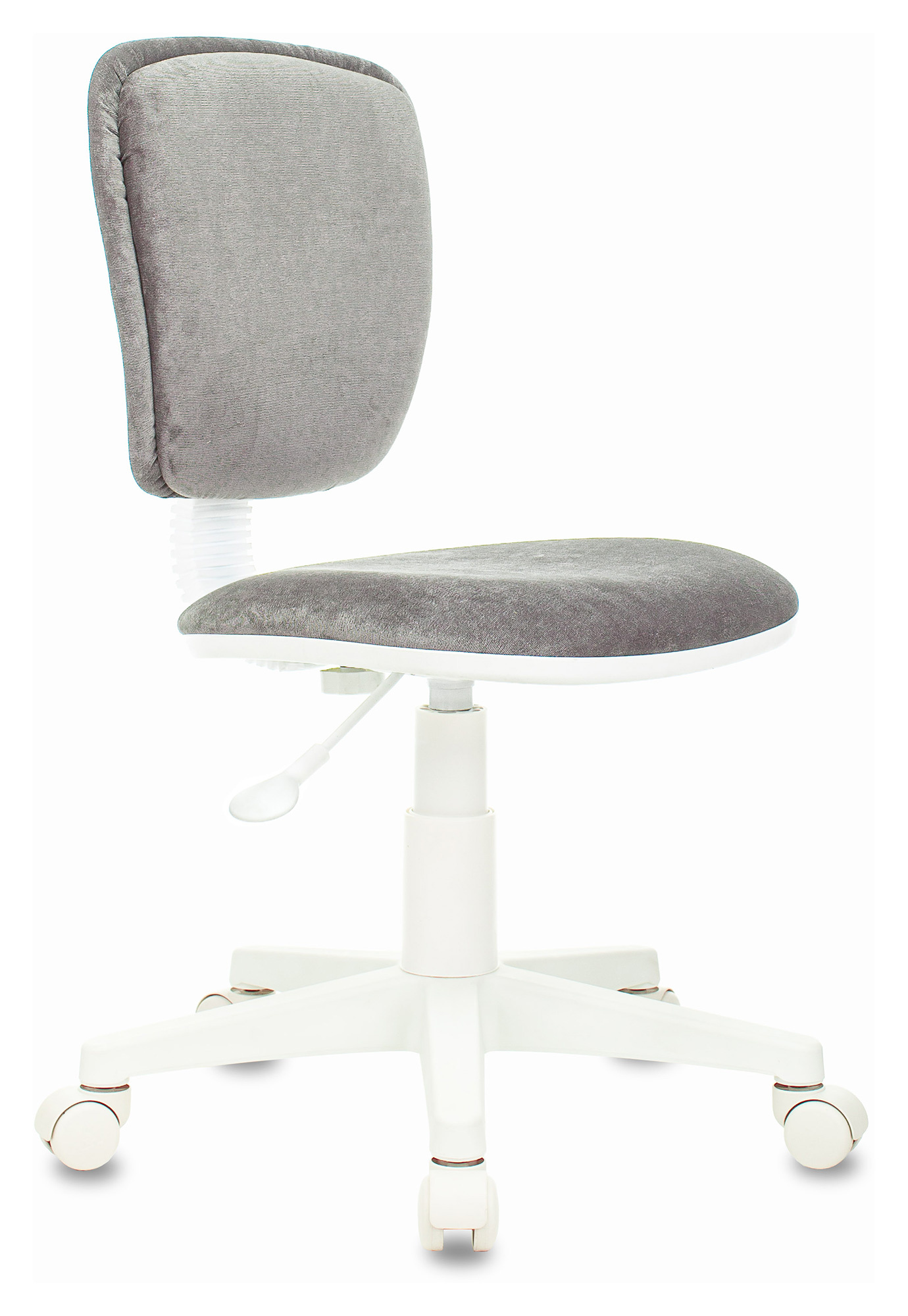 Кресло детское Бюрократ CH-W204NX, обивка: ткань, цвет: серый (CH-W204NX/LT19) от магазина Buro.store