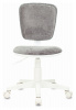 Кресло детское Бюрократ CH-W204NX, обивка: ткань, цвет: серый (CH-W204NX/LT19)