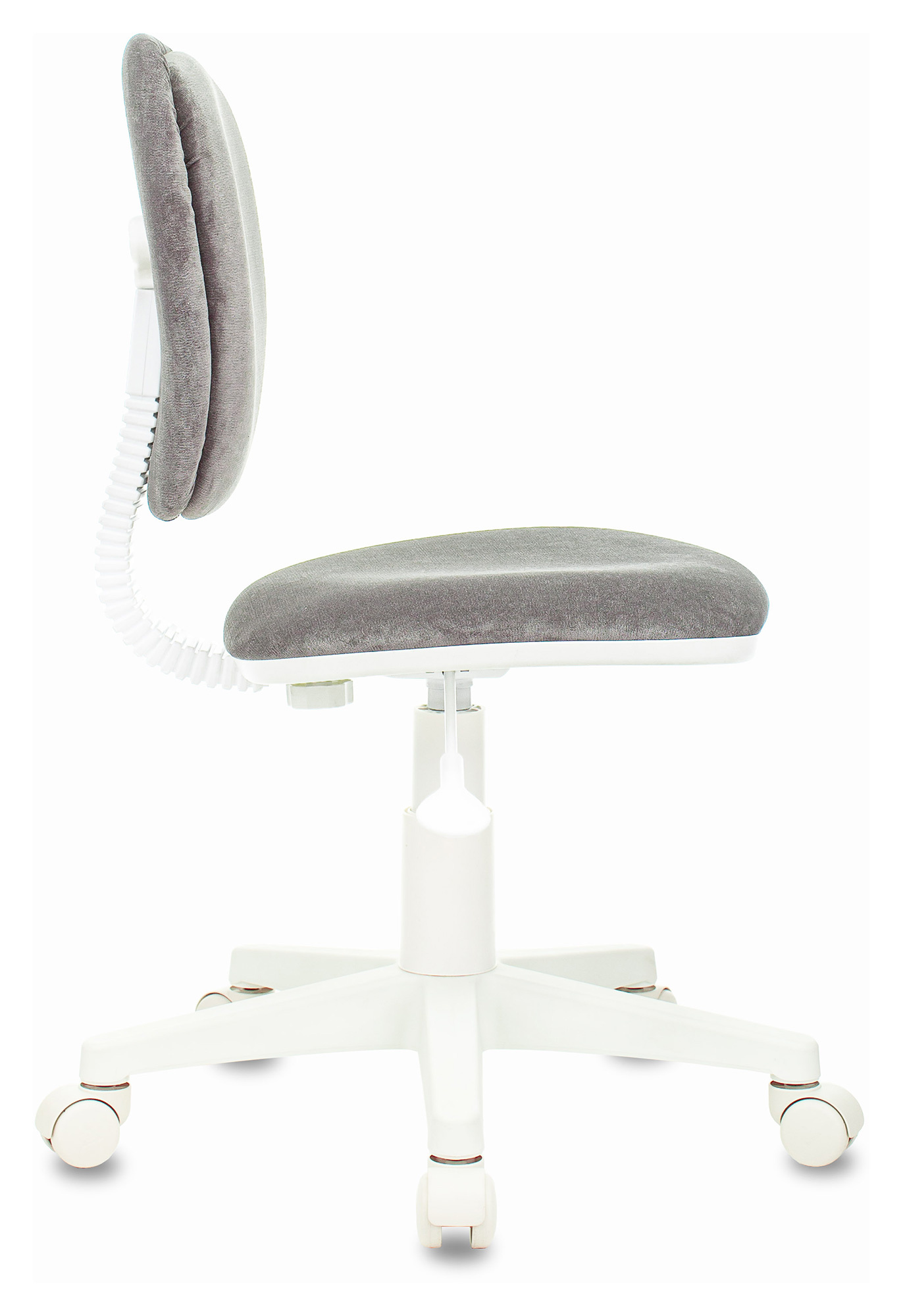Кресло детское Бюрократ CH-W204NX, обивка: ткань, цвет: серый (CH-W204NX/LT19) от магазина Buro.store