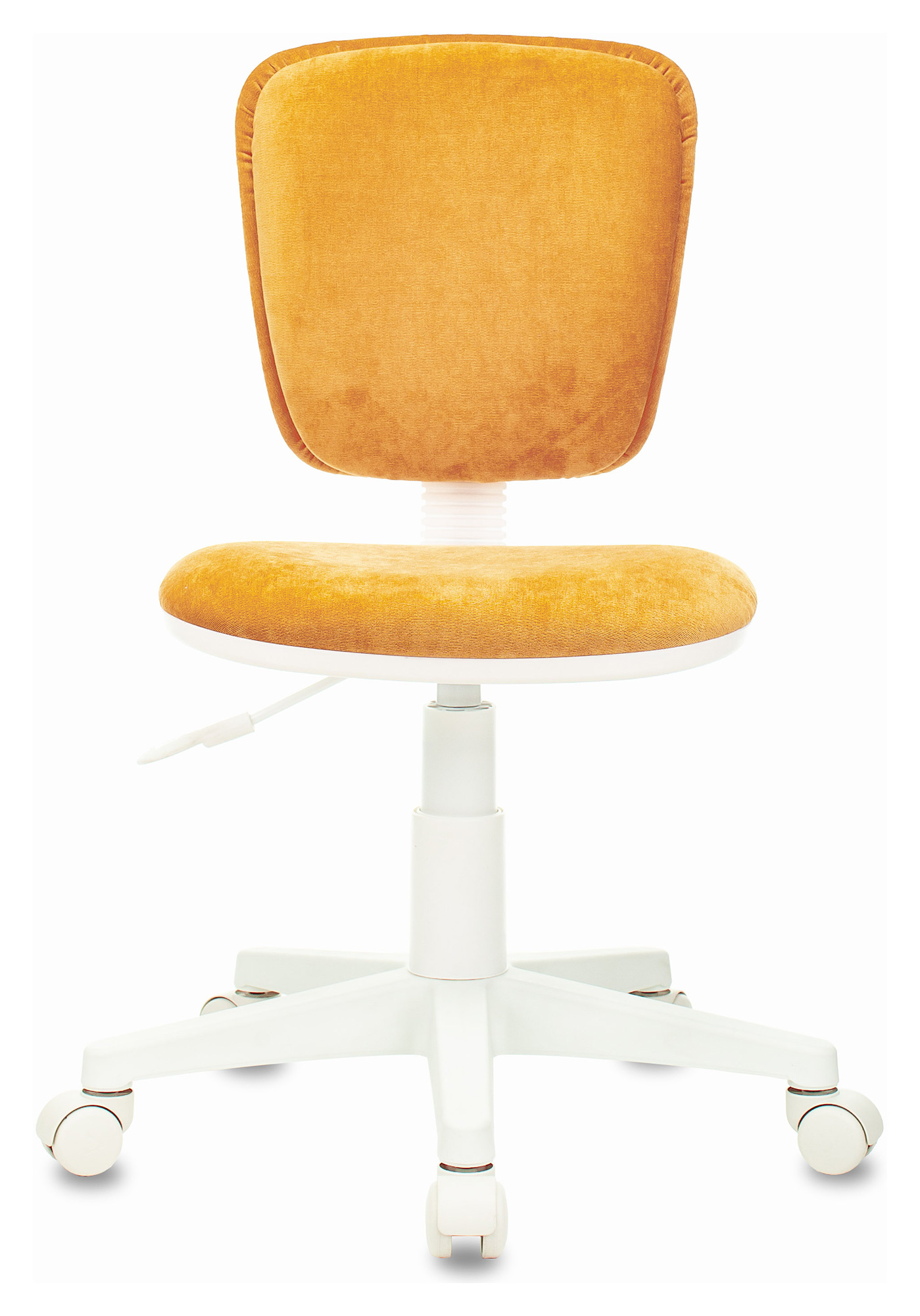 Кресло детское Бюрократ CH-W204NX, обивка: ткань, цвет: оранжевый (CH-W204NX/VELV72) от магазина Buro.store