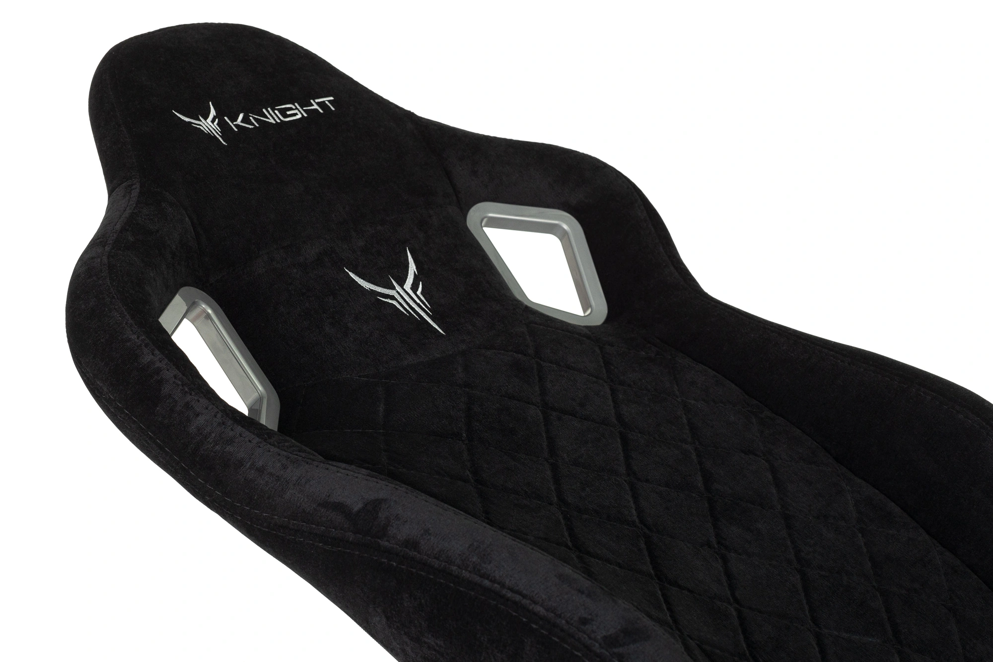 Кресло игровое Knight Outrider, обивка: ткань, цвет: черный (KNIGHT OUTRIDER LTD) от магазина Buro.store