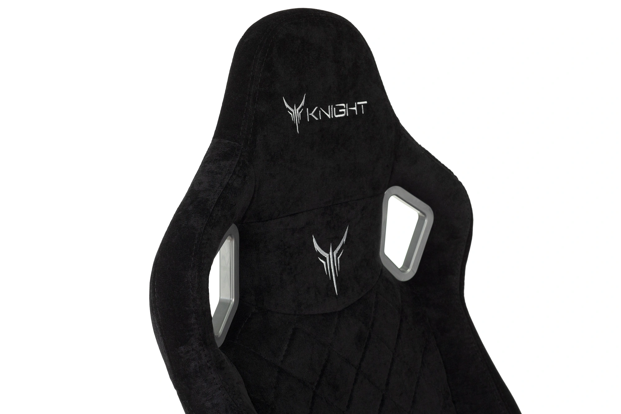 Кресло игровое Knight Outrider, обивка: ткань, цвет: черный (KNIGHT OUTRIDER LTD) от магазина Buro.store