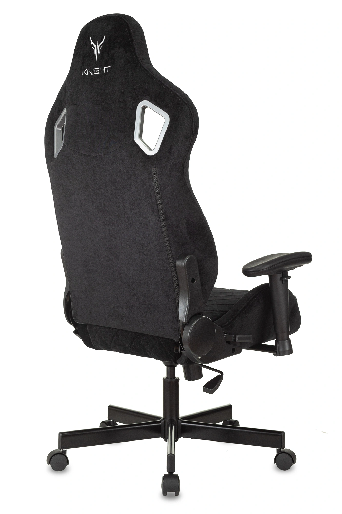 Кресло игровое Knight Outrider, обивка: ткань, цвет: черный (KNIGHT OUTRIDER LTD) от магазина Buro.store