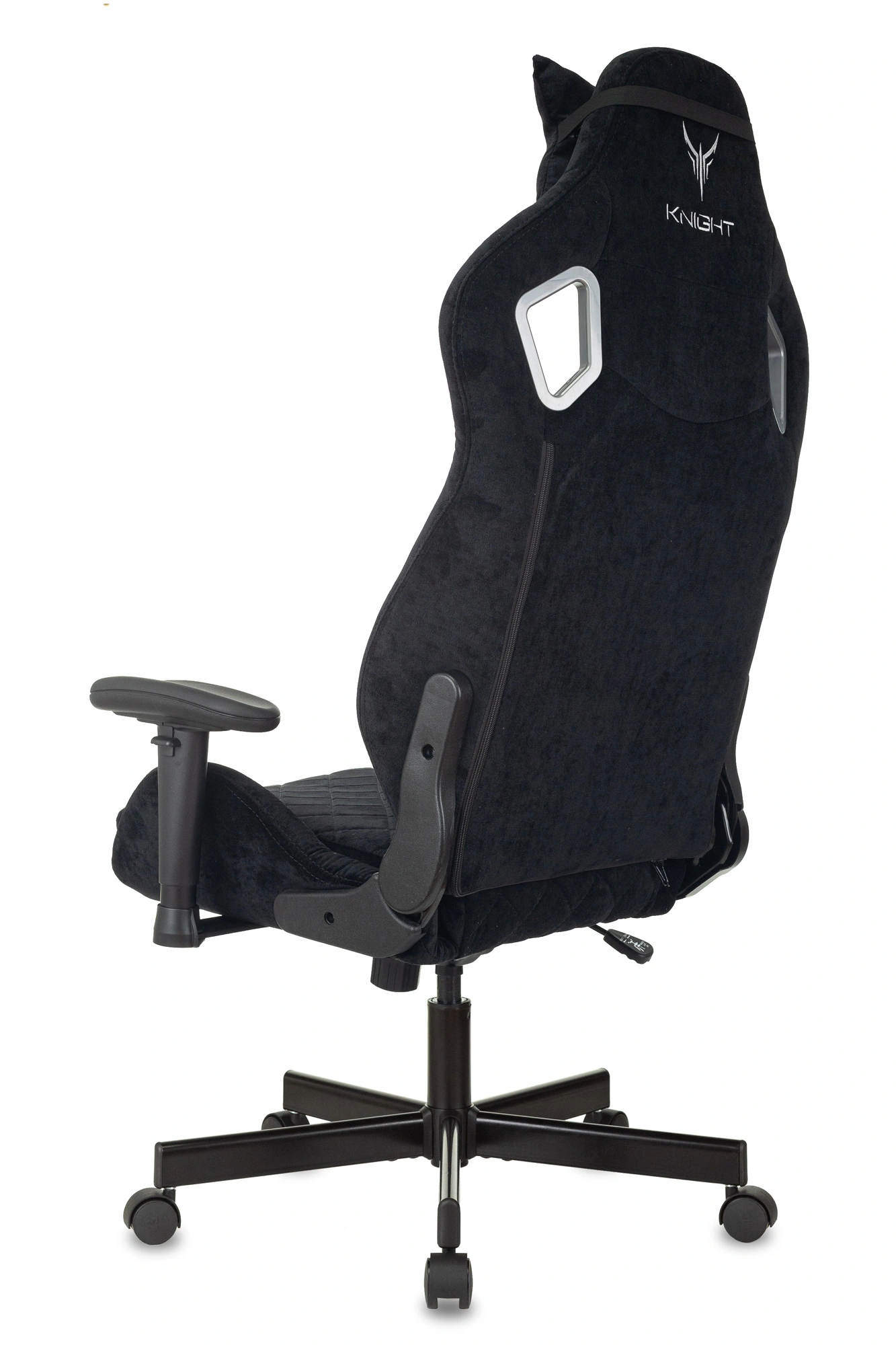 Кресло игровое Knight Outrider, обивка: ткань, цвет: черный (KNIGHT OUTRIDER LTD) от магазина Buro.store