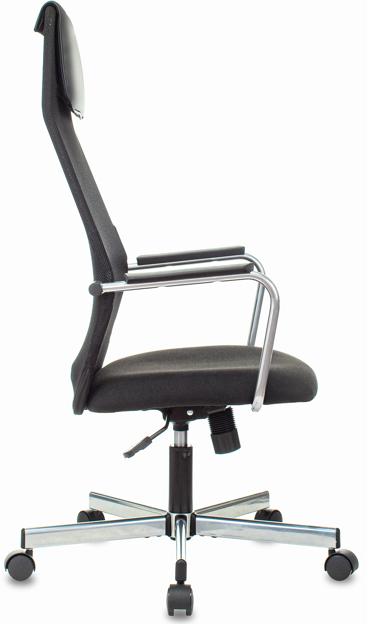 Кресло Бюрократ KB-5M, обивка: сетка/ткань, цвет: черный 3C11 (KB-5M/SL/BLACK) от магазина Buro.store