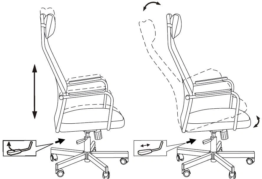 Кресло Бюрократ KB-5M, обивка: сетка/ткань, цвет: черный 3C11 (KB-5M/SL/BLACK) от магазина Buro.store