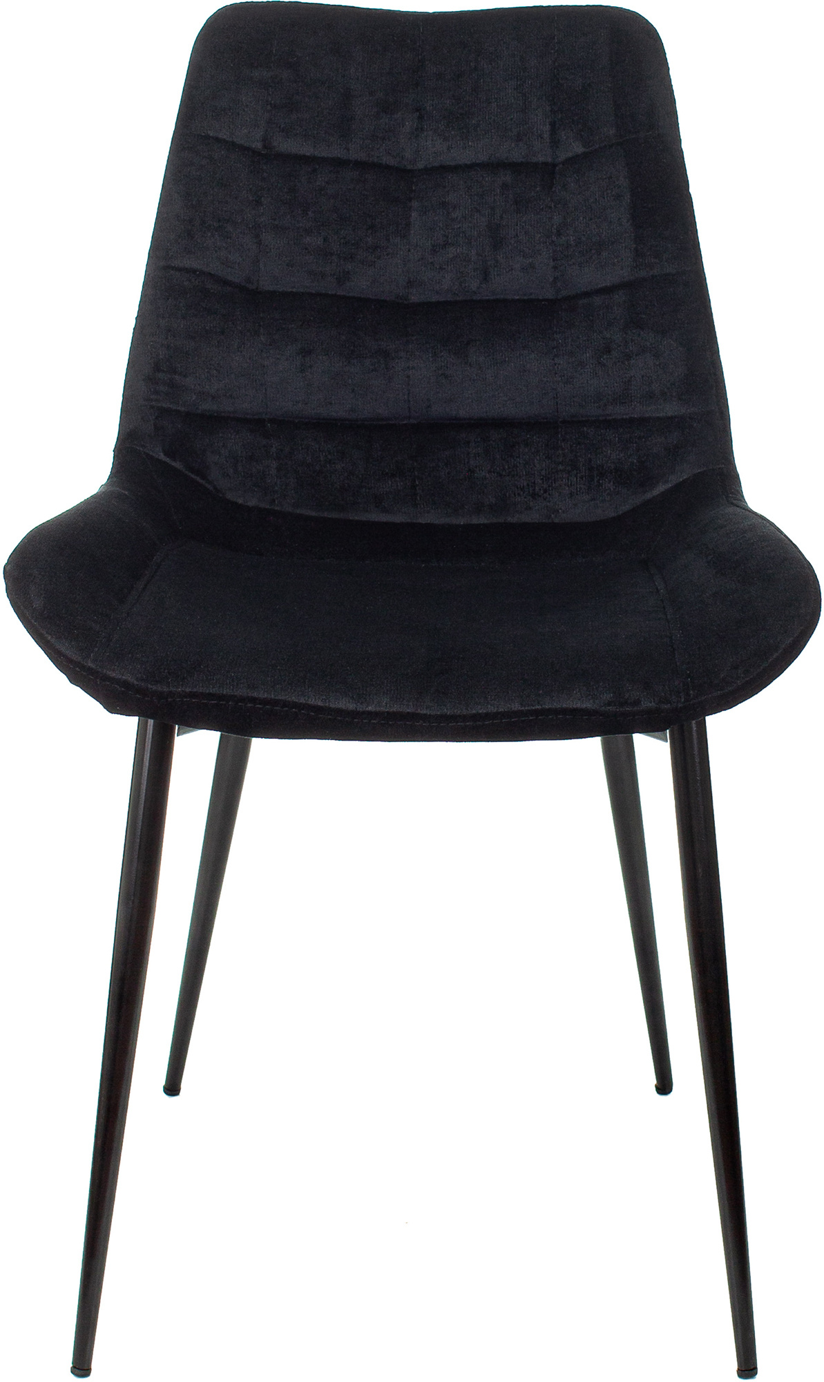 Стул Бюрократ KF-6_2, обивка: ткань, цвет: черный, каркас: металл (kf-6/lt20_2) от магазина Buro.store