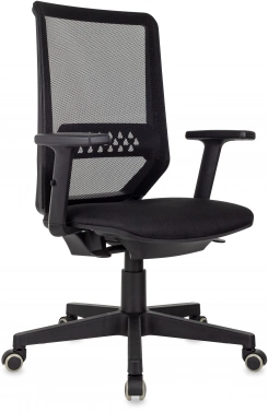 Кресло Бюрократ MC-611N, обивка: сетка/ткань, цвет: черный Neo Black (MC-611N/B/NEO-B)