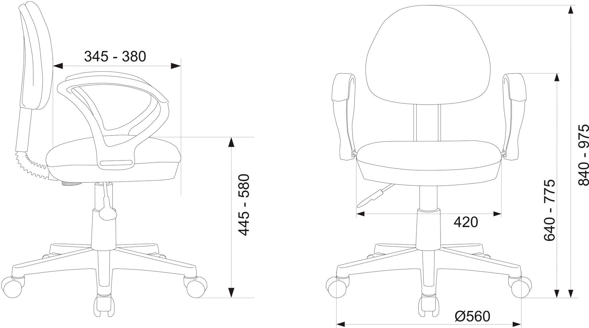 Кресло детское Бюрократ KD-3/WH/ARM, обивка: ткань, цвет: мультиколор, рисунок маскарад (KD-3/WH/ARM/MASKARAD) от магазина Buro.store