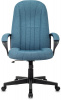 Кресло руководителя Бюрократ T-898, обивка: ткань, цвет: синий (T-898/415-BLUE)