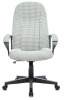 Кресло руководителя Бюрократ T-898, обивка: ткань, цвет: серый, рисунок гусин.лапка (T-898/GF-LT) от магазина Buro.store