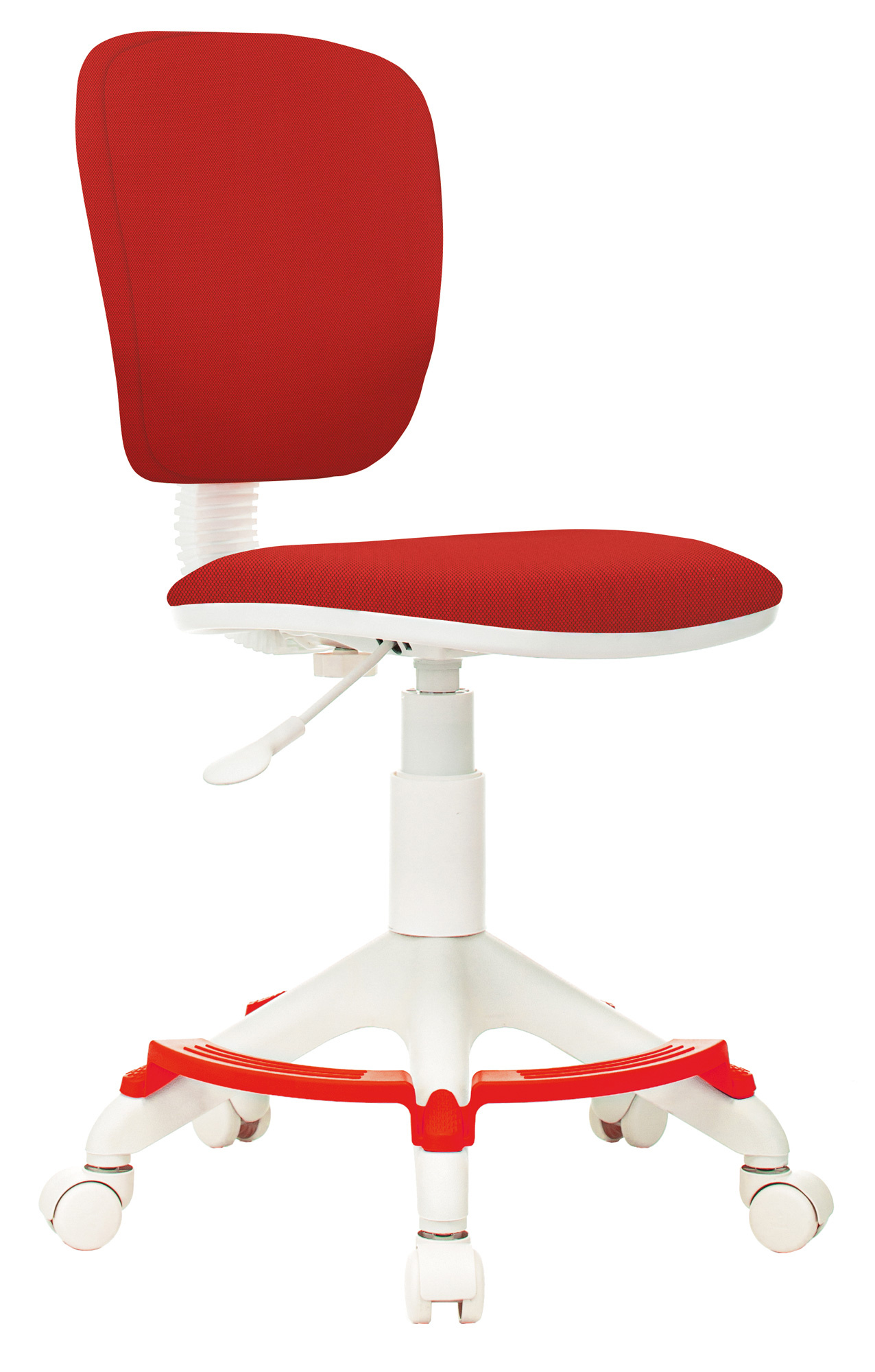 Кресло детское Бюрократ CH-W204/F, обивка: ткань, цвет: красный (CH-W204/F/RED) от магазина Buro.store