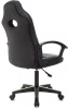 Кресло игровое Zombie 11LT, обивка: эко.кожа/ткань, цвет: черный (ZOMBIE 11LT BLACK)