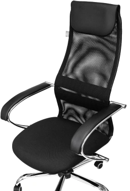 Кресло Бюрократ CH-607SL, обивка: сетка/ткань, цвет: черный Neo Black (CH-607SL/BLACK)