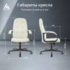 Кресло руководителя Бюрократ CH 002, обивка: эко.кожа, цвет: слоновая кость (CH 002 IVORY) от магазина Buro.store