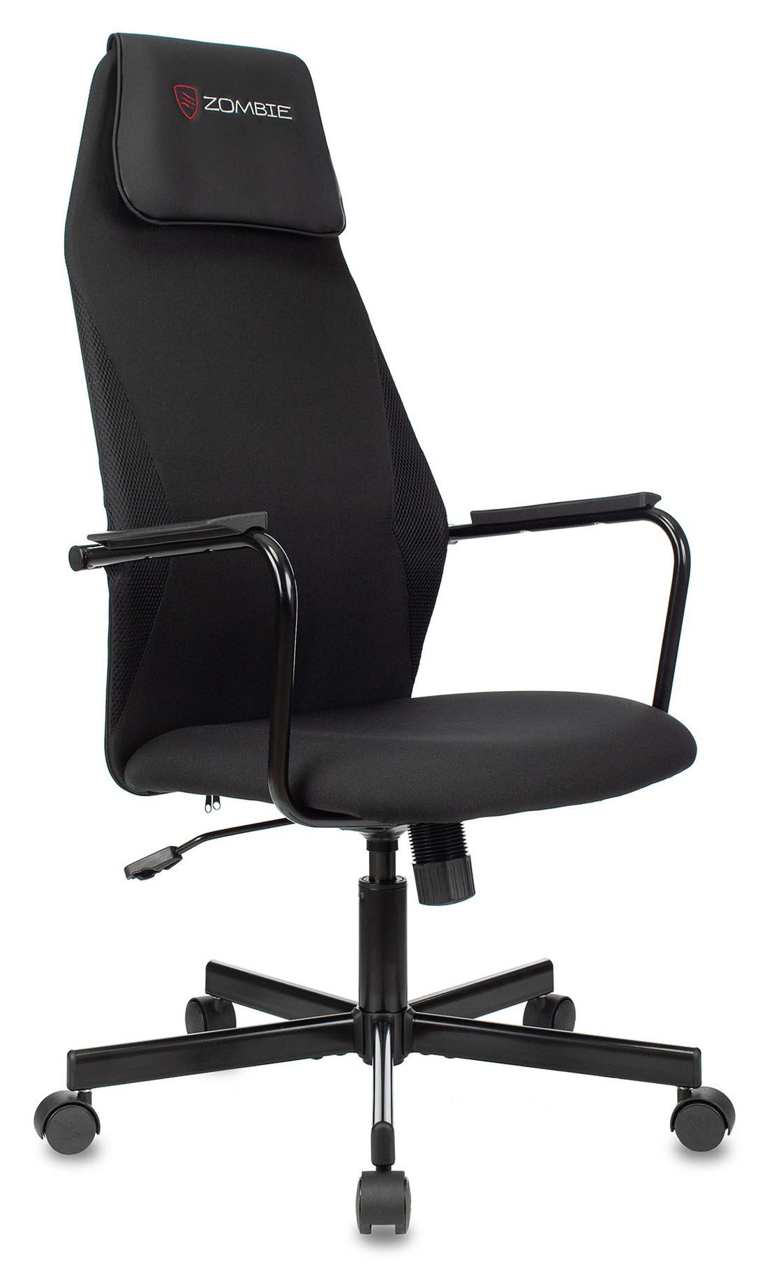 Кресло игровое Zombie ONE, обивка: ткань, цвет: черный (ZOMBIE ONE CARBON) от магазина Buro.store