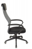 Кресло руководителя Бюрократ CH-607, обивка: сетка/ткань, цвет: темно-серый/черный Neo Black (CH-607/DGREY)