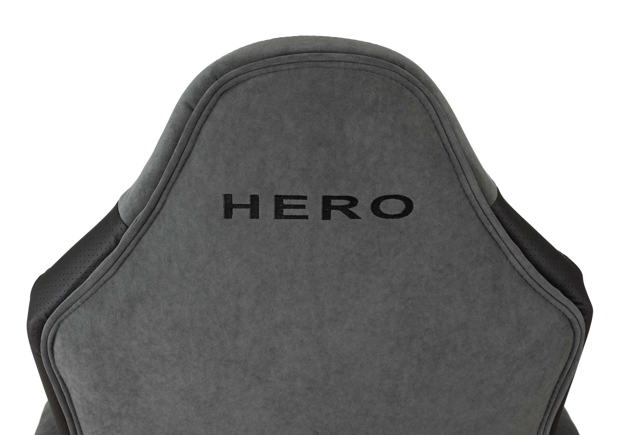 Кресло игровое Zombie Hero, обивка: ткань/экокожа, цвет: серый (ZOMBIE HERO) от магазина Buro.store