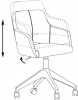 Кресло Бюрократ CH-380GL, обивка: ткань, цвет: коричневый (CH-380GL/MARSELL22) от магазина Buro.store