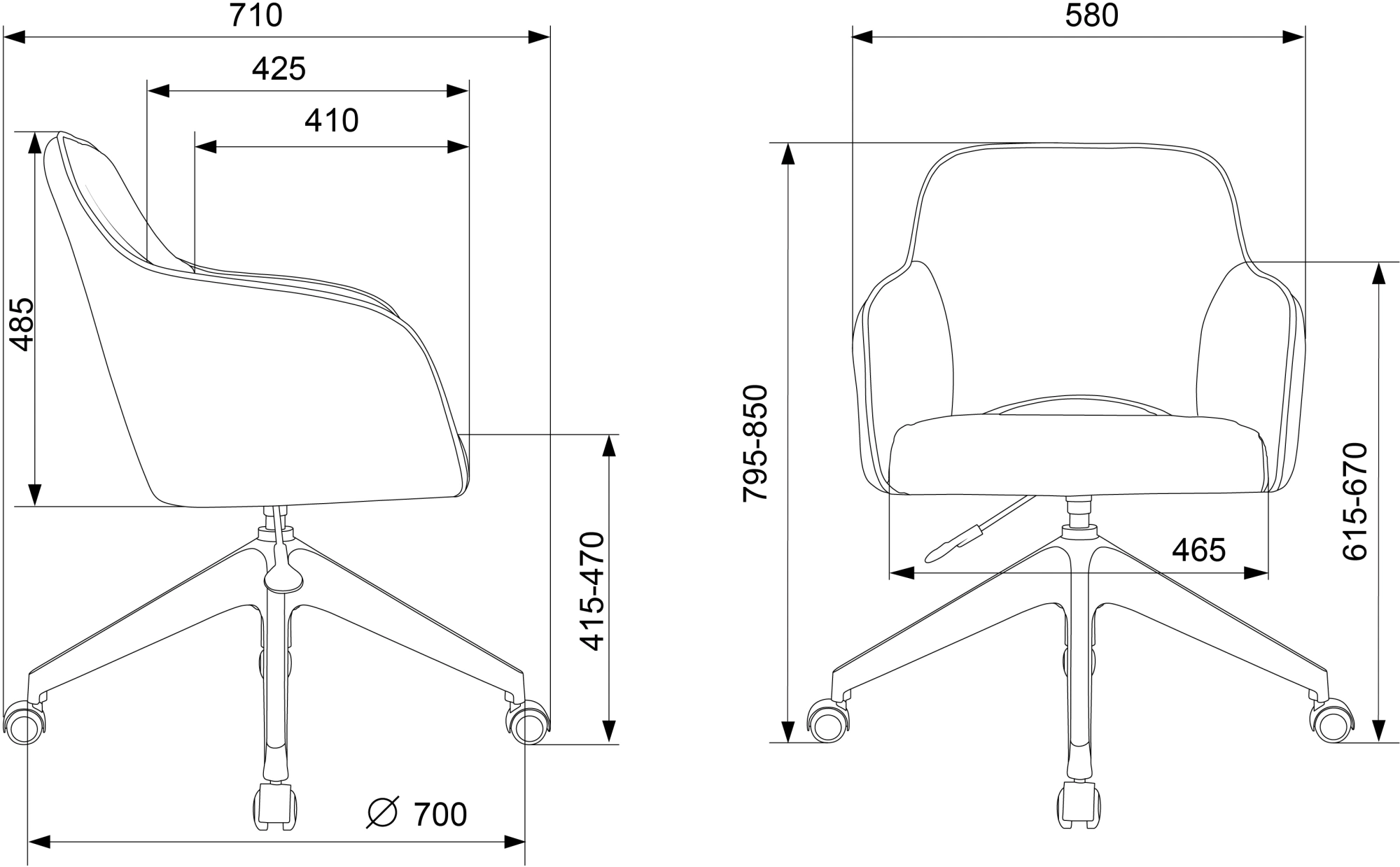 Кресло Бюрократ CH-380GL, обивка: ткань, цвет: коричневый (CH-380GL/MARSELL22) от магазина Buro.store