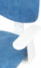 Кресло детское Бюрократ CH-W356AXSN, обивка: ткань, цвет: голубой (CH-W356AXSN/VELV86)