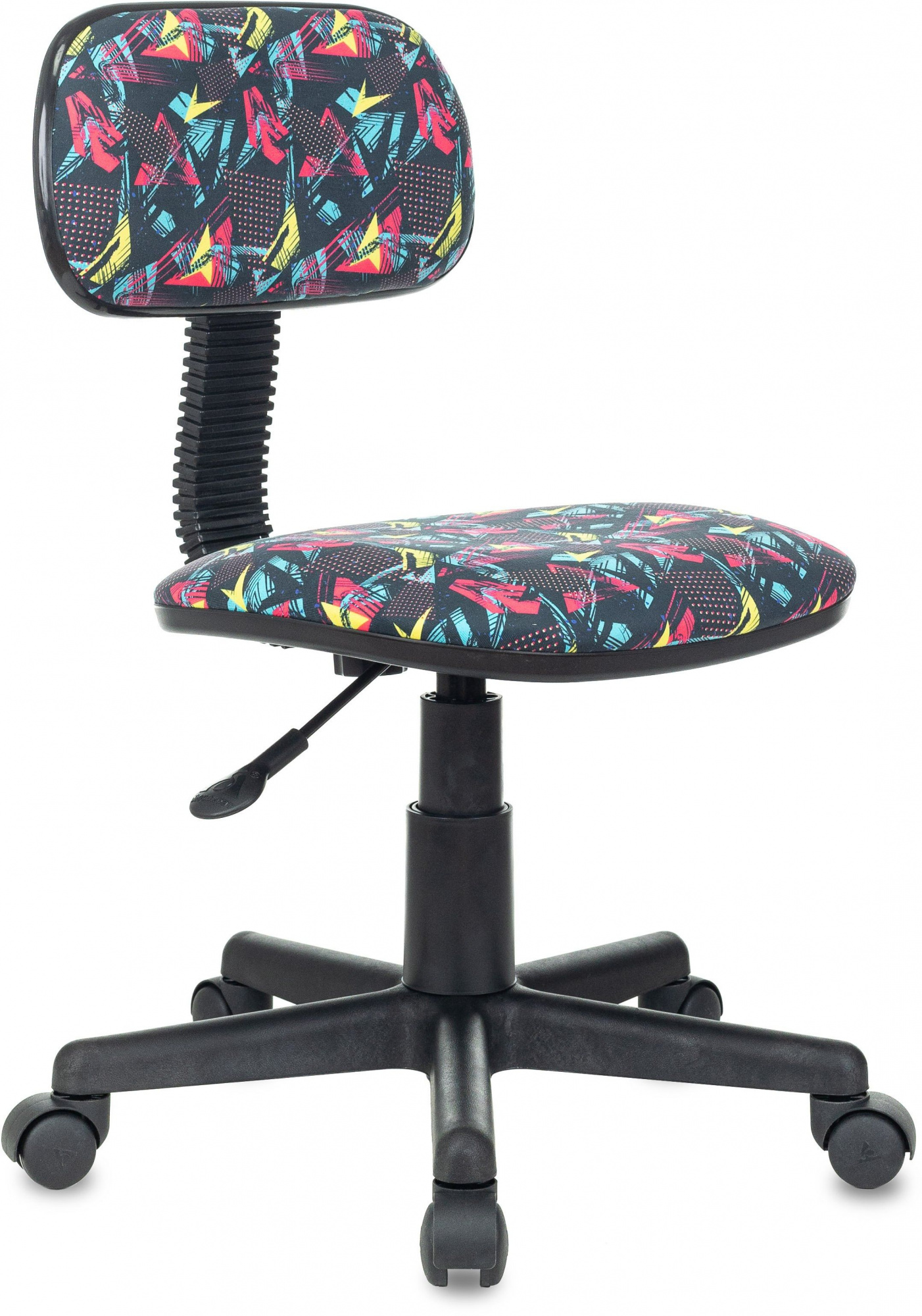 Кресло детское Бюрократ CH-201NX, обивка: ткань, цвет: мультиколор, рисунок геометрия (CH-201NX/GEOMETRY) от магазина Buro.store