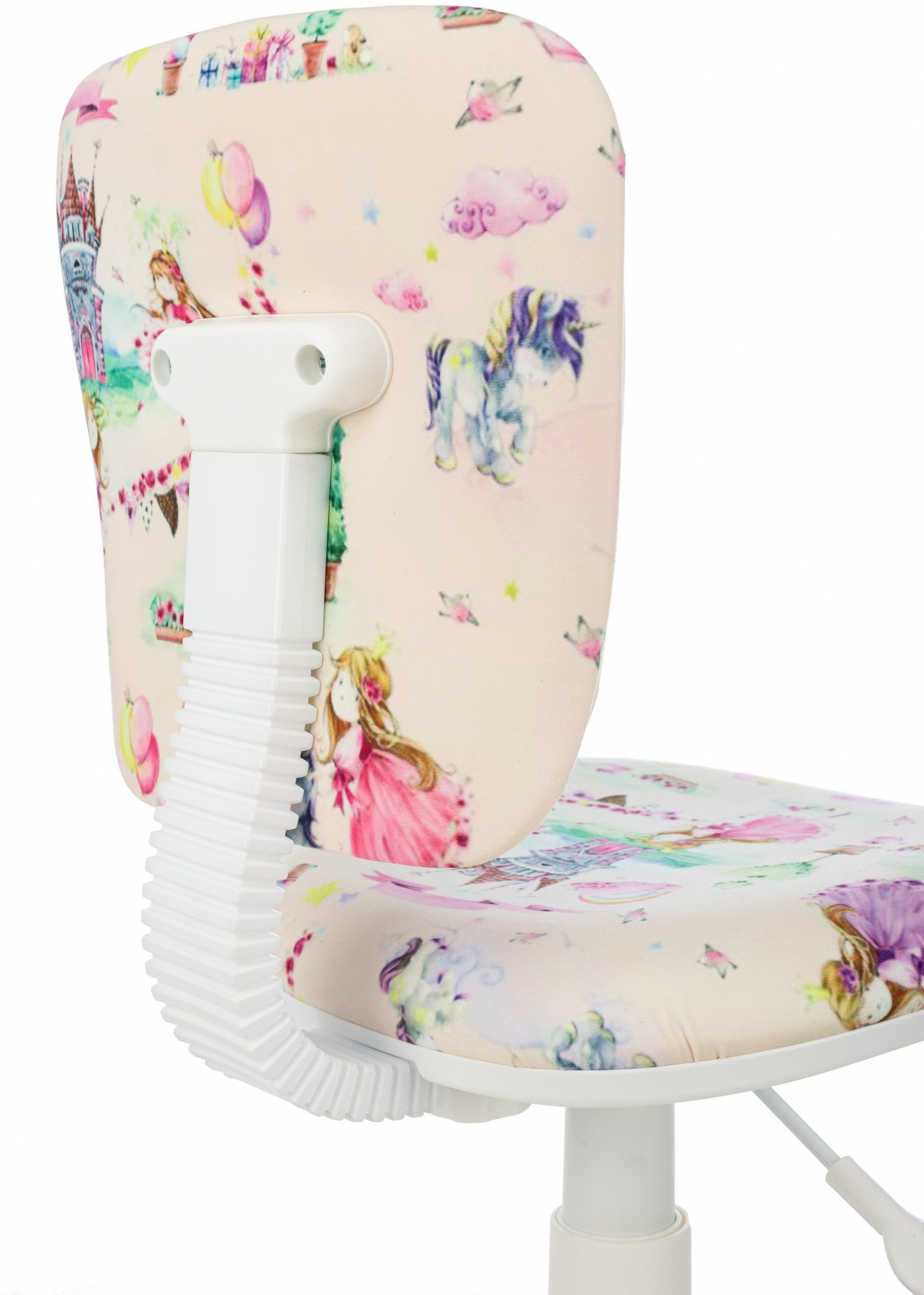 Кресло детское Бюрократ CH-W204NX, обивка: ткань, цвет: мультиколор, рисунок принцесски (CH-W204NX/PRINCESS) от магазина Buro.store
