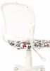 Кресло детское Бюрократ CH-W296NX, обивка: сетка/ткань, цвет: белый/мультиколор, рисунок красные губы (CH-W296NX/REDLIPS) от магазина Buro.store
