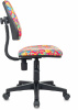 Кресло детское Бюрократ KD-4, обивка: ткань, цвет: мультиколор, рисунок алфавит (KD-4/ALPHABET)