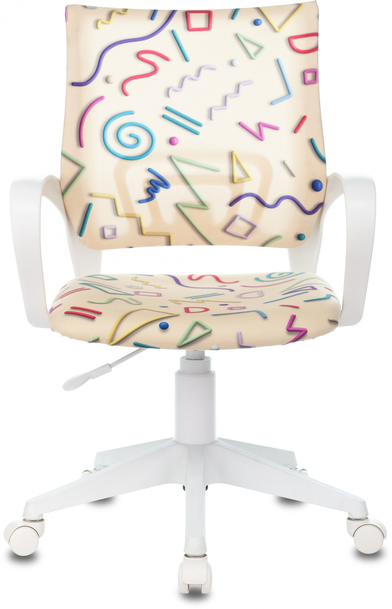 Кресло детское Бюрократ BUROKIDS 1 W, обивка: ткань, цвет: песочный (BUROKIDS 1 W-STICKBG) от магазина Buro.store