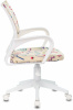 Кресло детское Бюрократ BUROKIDS 1 W, обивка: ткань, цвет: песочный (BUROKIDS 1 W-STICKBG)