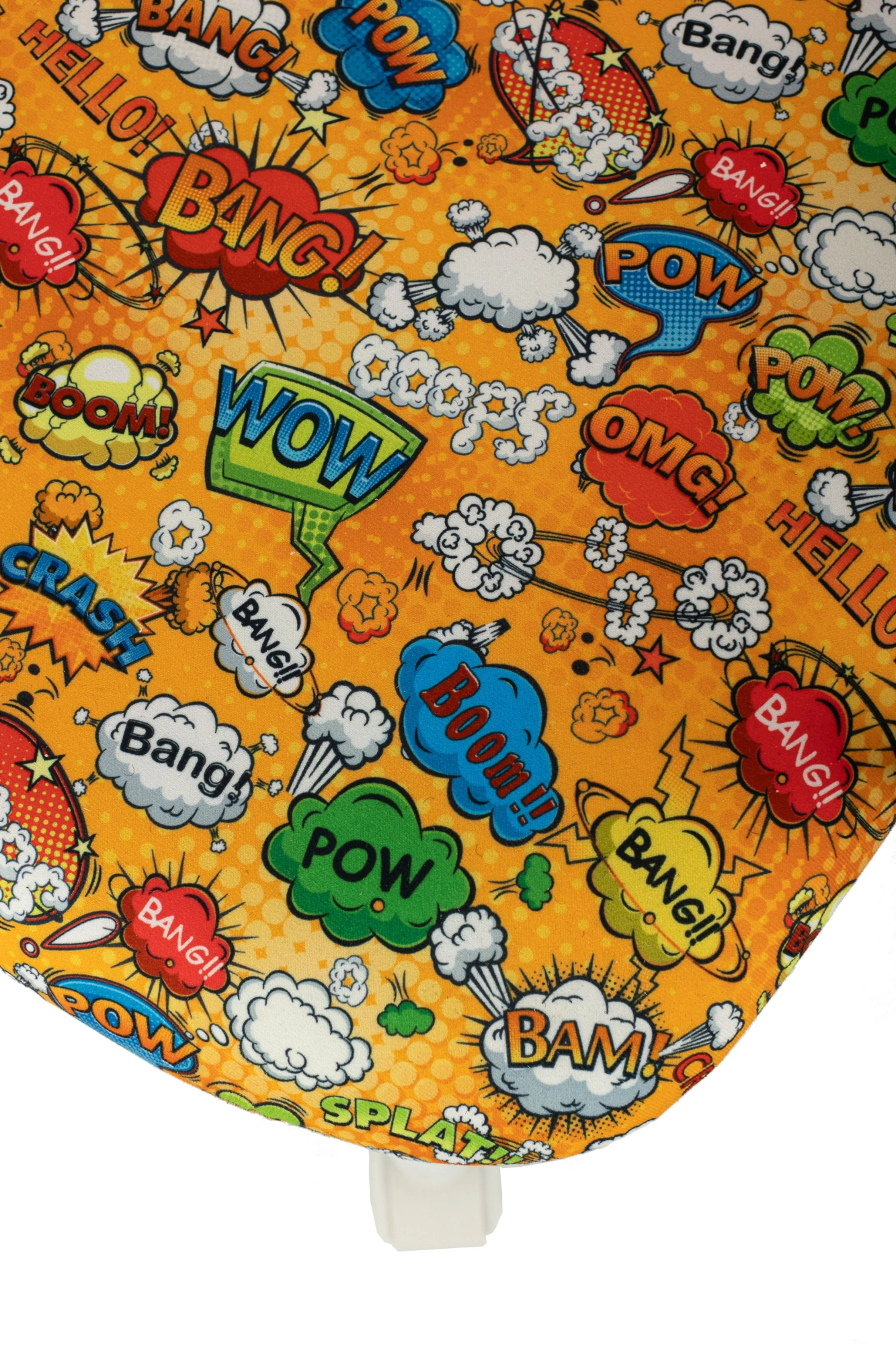 Кресло детское Бюрократ BUROKIDS 1 W, обивка: ткань, цвет: оранжевый, рисунок бэнг (BUROKIDS 1 W-BANG) от магазина Buro.store