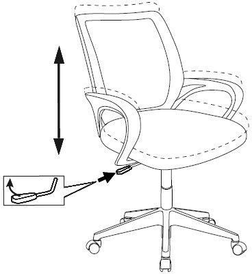 Кресло детское Бюрократ BUROKIDS 1 W, обивка: ткань, цвет: оранжевый, рисунок бэнг (BUROKIDS 1 W-BANG) от магазина Buro.store