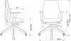 Кресло Бюрократ CH-545L, обивка: ткань, цвет: черный (CH-545L/418B) от магазина Buro.store