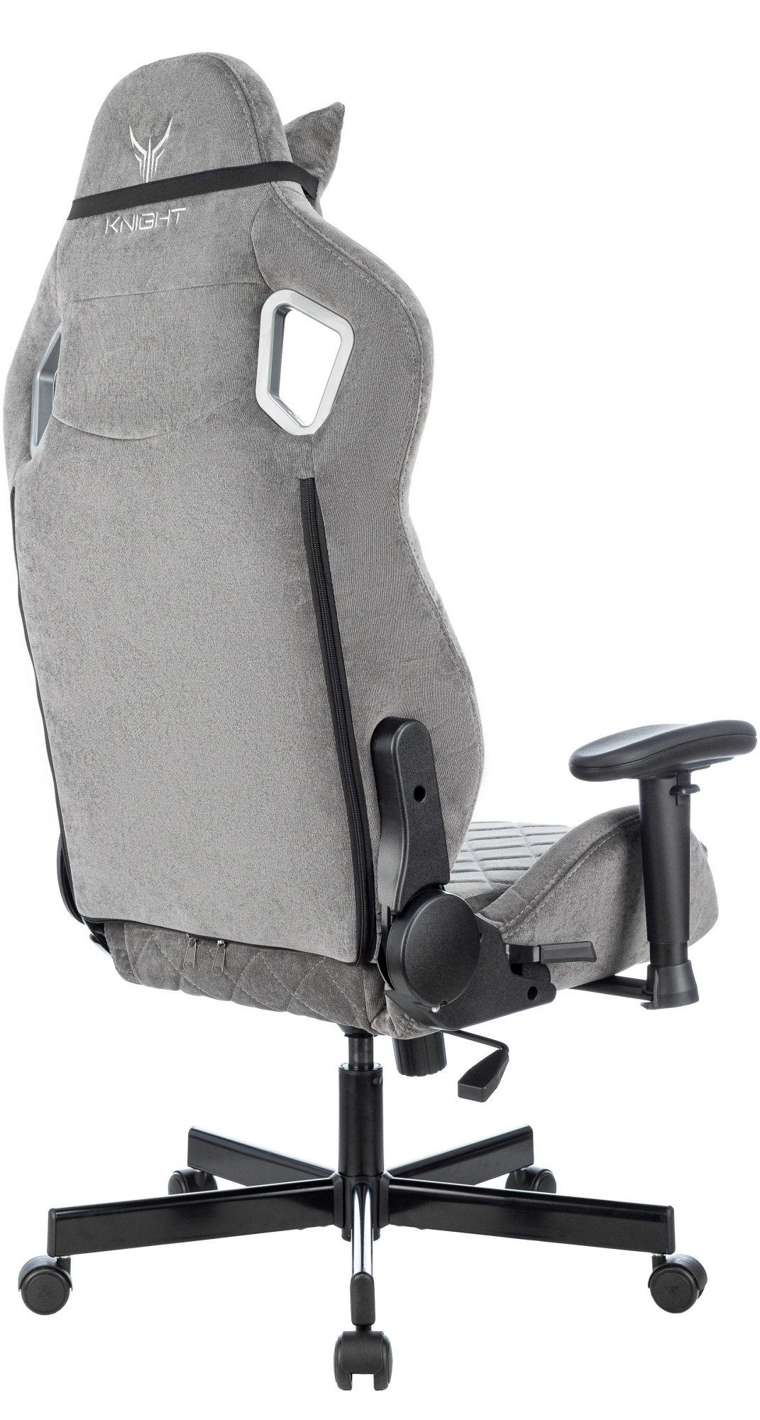Кресло игровое Knight Outrider, обивка: ткань, цвет: серый (KNIGHT OUTRIDER GLTD) от магазина Buro.store