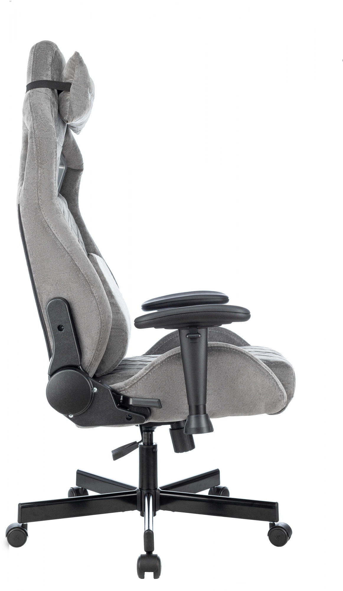 Кресло игровое Knight Outrider, обивка: ткань, цвет: серый (KNIGHT OUTRIDER GLTD) от магазина Buro.store