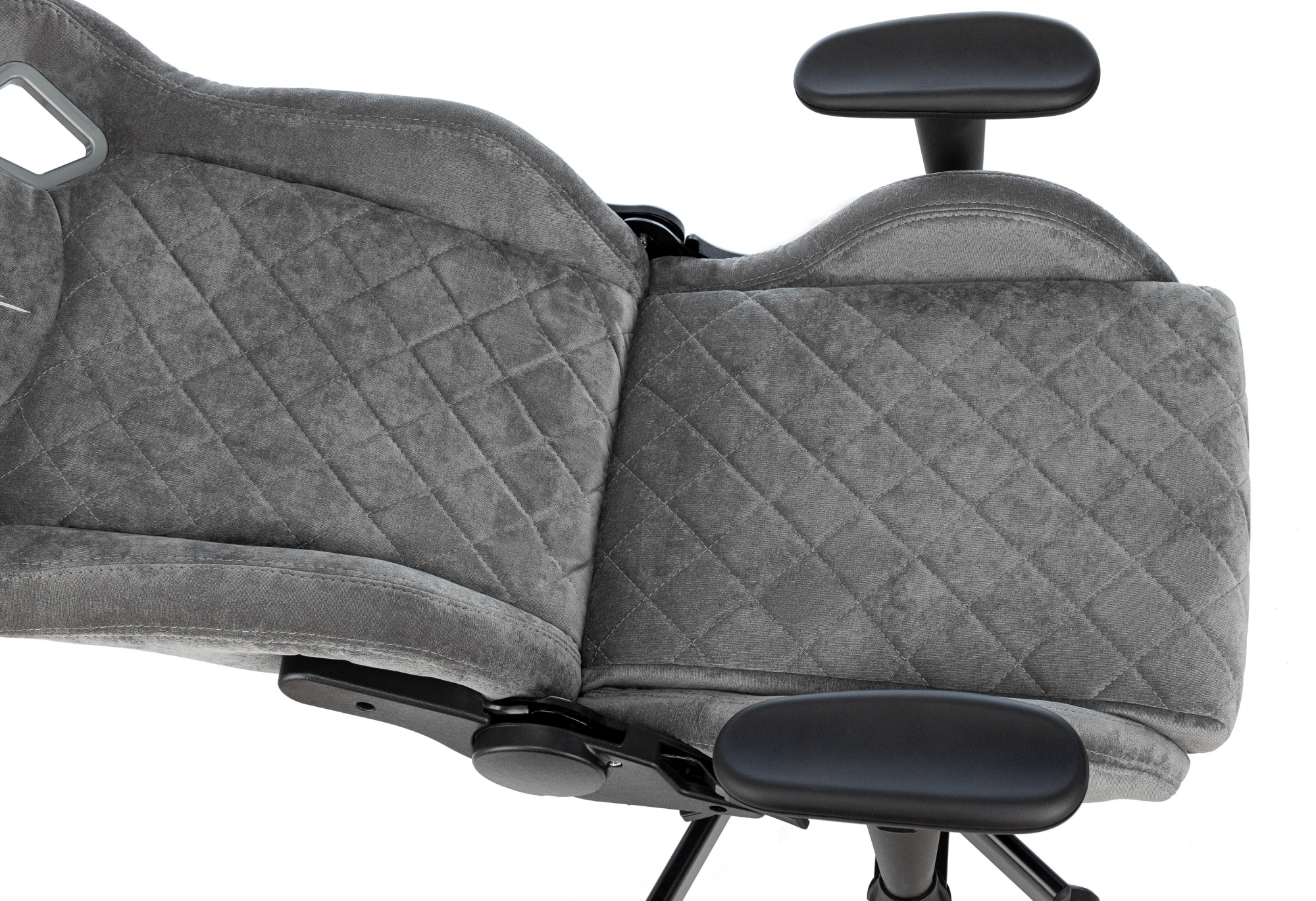 Кресло игровое Knight Outrider, обивка: ткань, цвет: серый (KNIGHT OUTRIDER GLTD) от магазина Buro.store