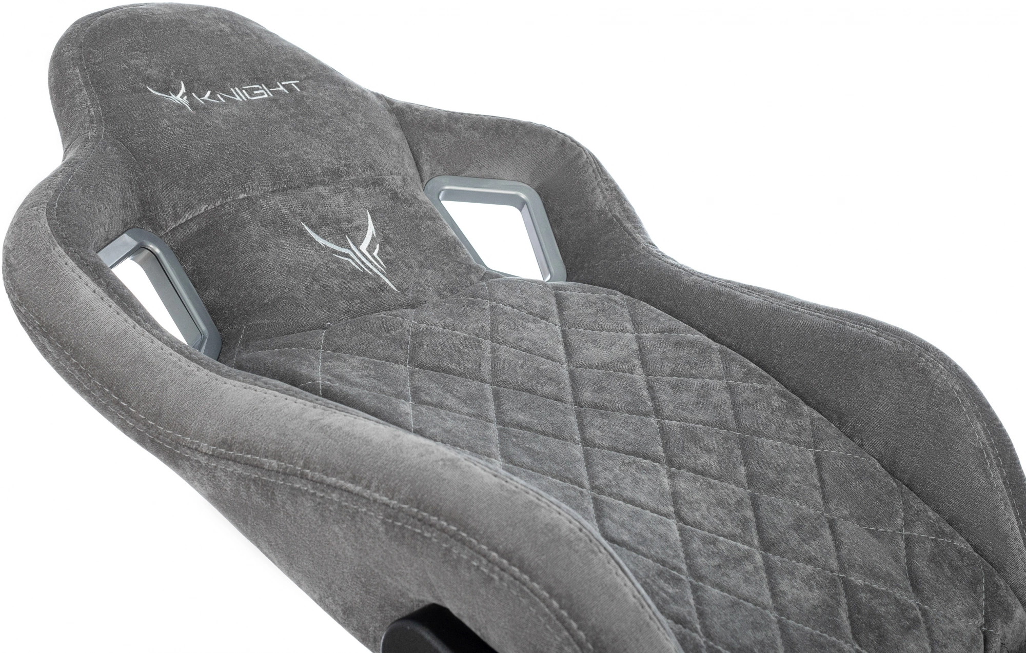 Кресло игровое Knight Outrider, обивка: ткань, цвет: серый (KNIGHT OUTRIDER GLTD) от магазина Buro.store